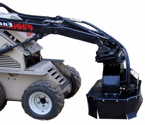 mini skid steer stump grinder|mini stump grinder attachment.